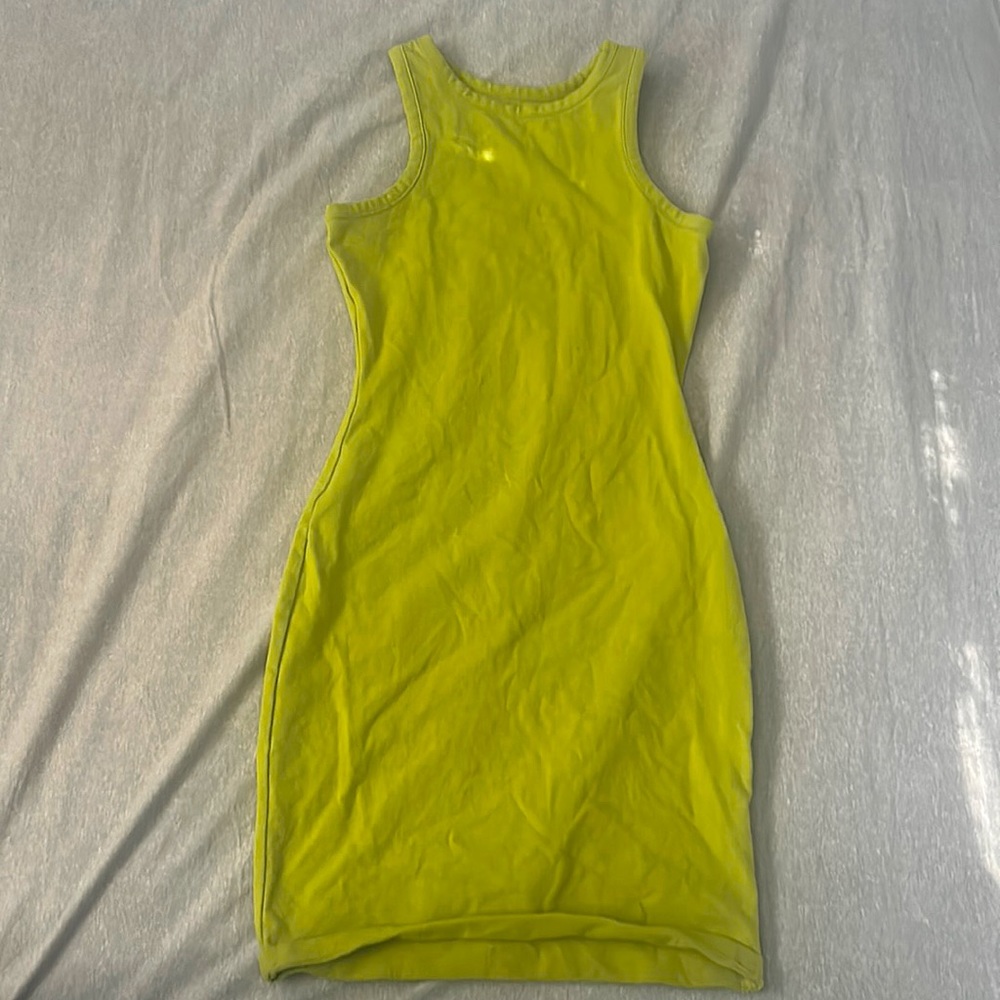 Wild Fable Tight Olive Green Dress. Mid-thigh length
